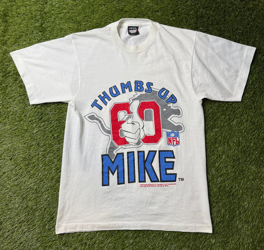 Vintage 90's Mike Utley Thumbs up t shirt