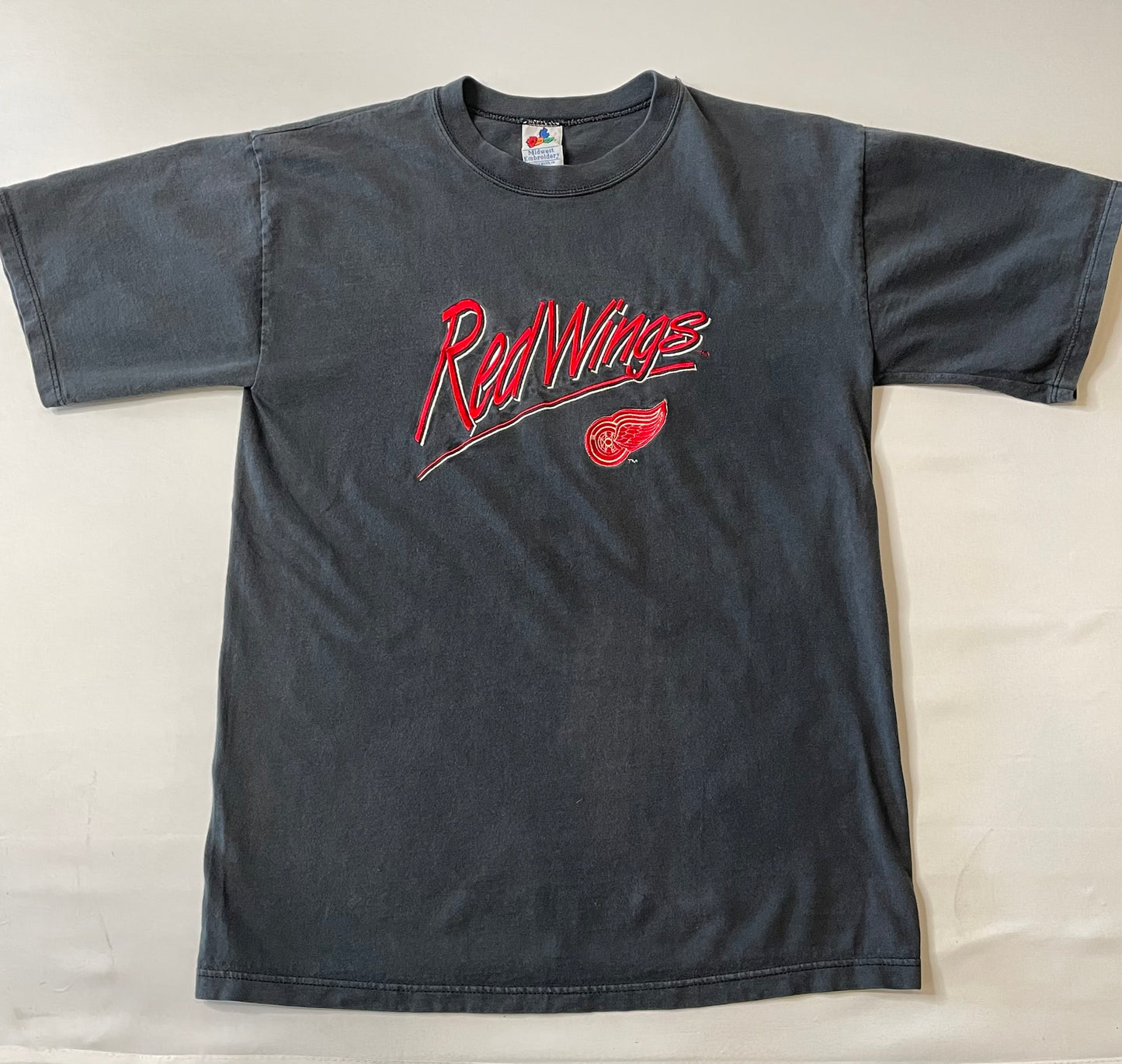 Vintage RedWings Spell Out T Shirt