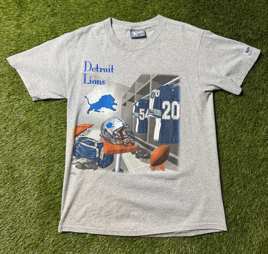 Vintage 1995 Detroit Lions Locker Room T Shirt