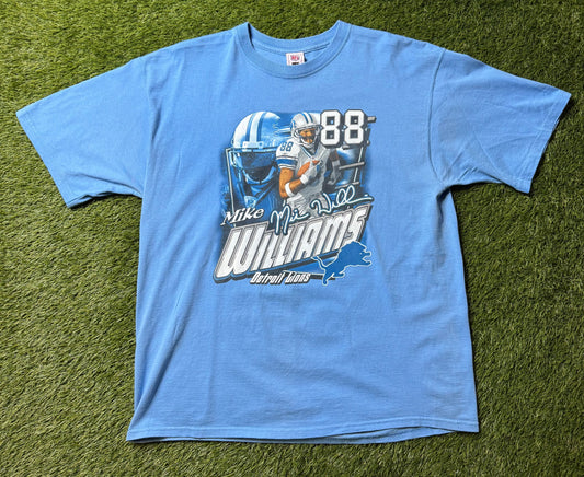 Vintage 2000's Mike Williams Detroit Lions T Shirt