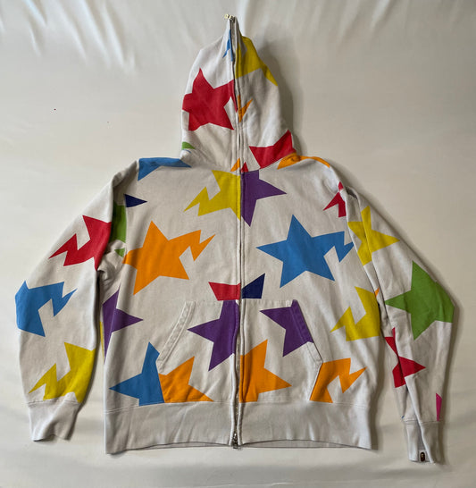 Bape Stars Full Zip Up Hoodie