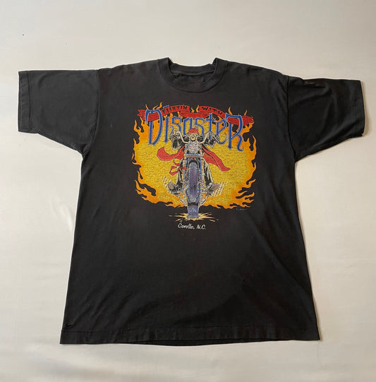 Vintage Flirting With Disaster Bike T Shirt