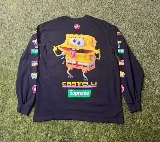 Supreme SpongeBob/Castelli Racing L/S Tee
