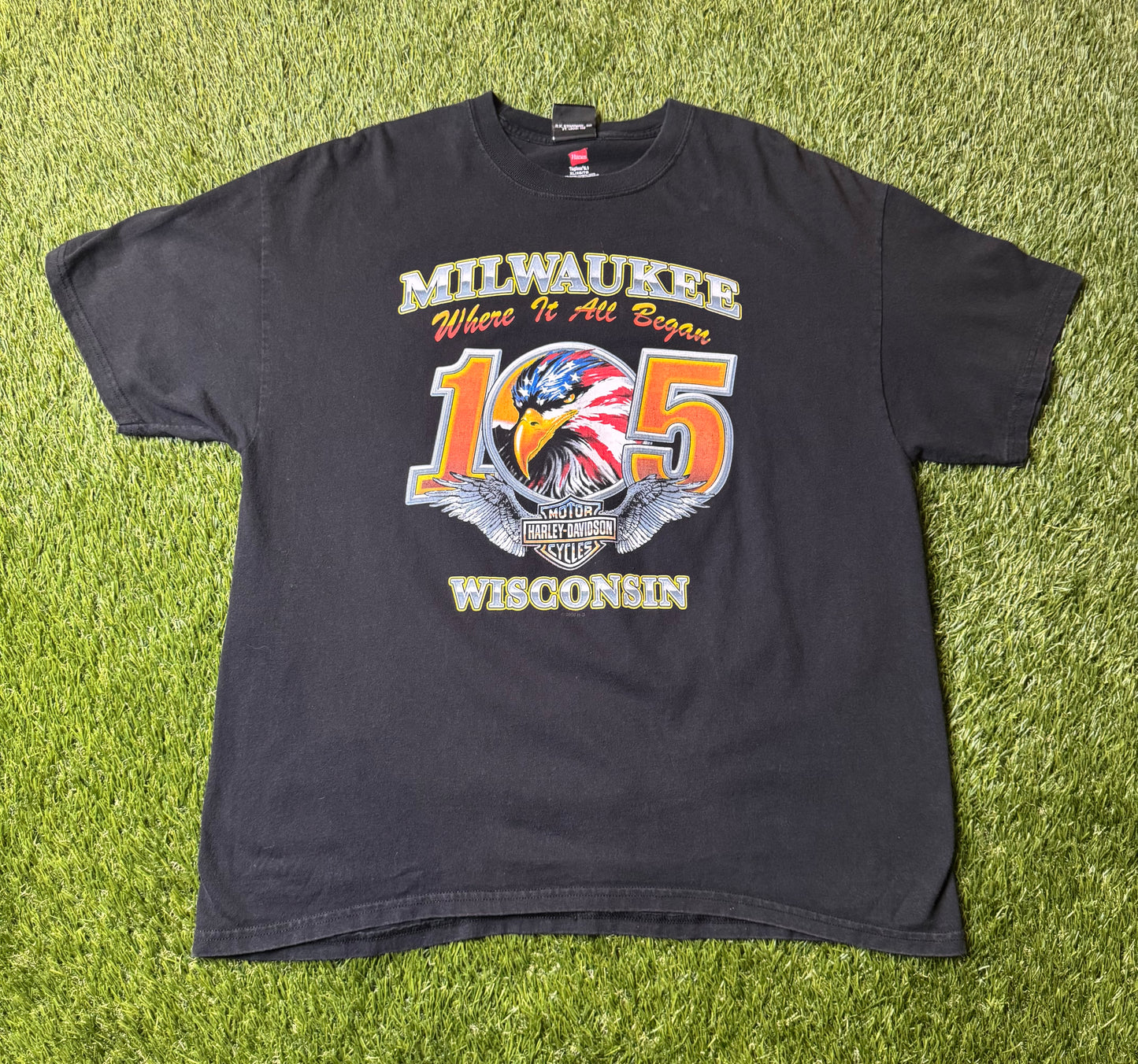 Vintage 2008 Harley Davidson T Shirt