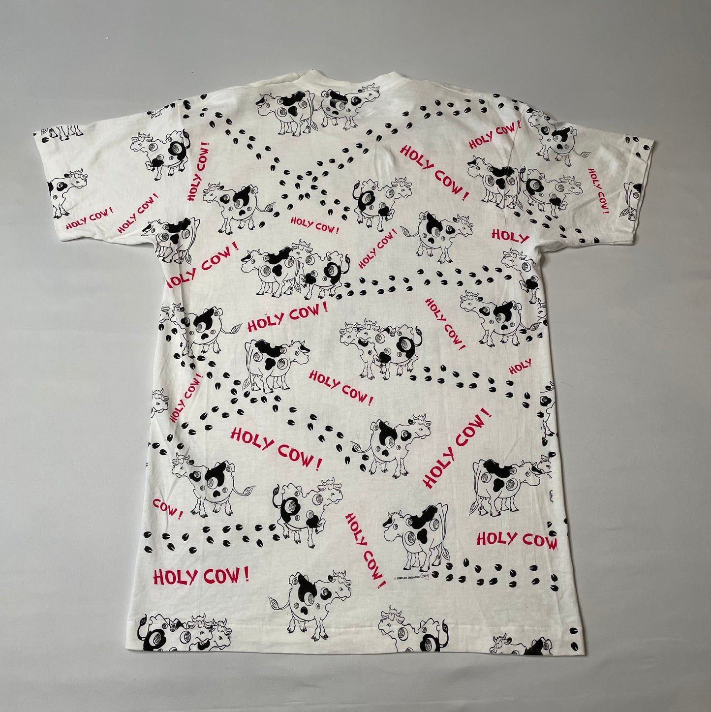 Vintage Holy Cow AOP T Shirt