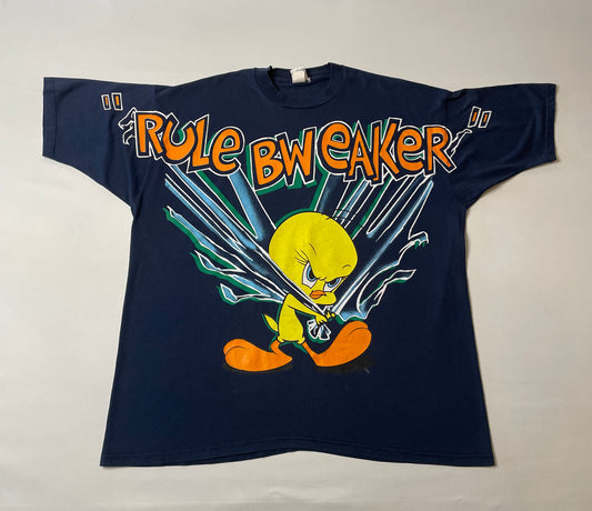 Vintage Tweety Rule Breaker T Shirt