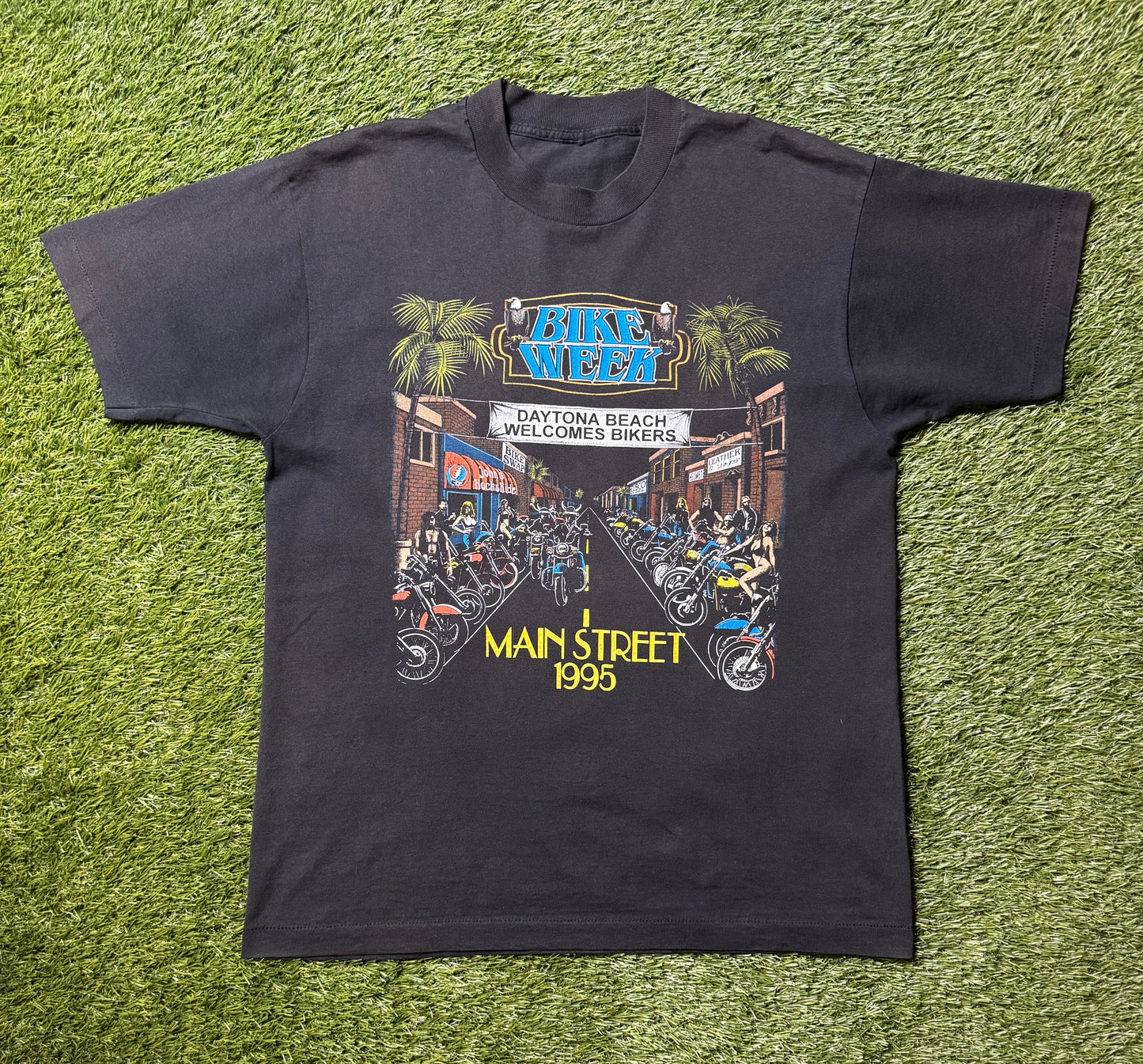 Vintage 1995 Daytona Biker T Shirt