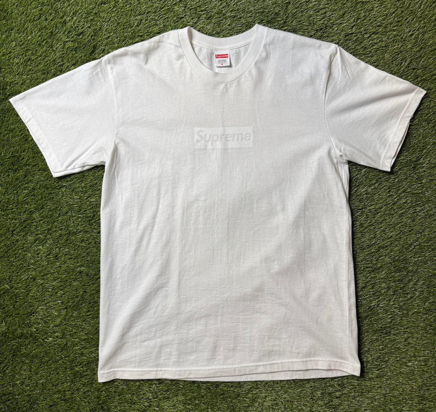 Supreme Tonal Box Logo Tee White
