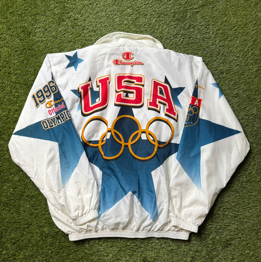 Vintage 90's Champion Olympics Jacket