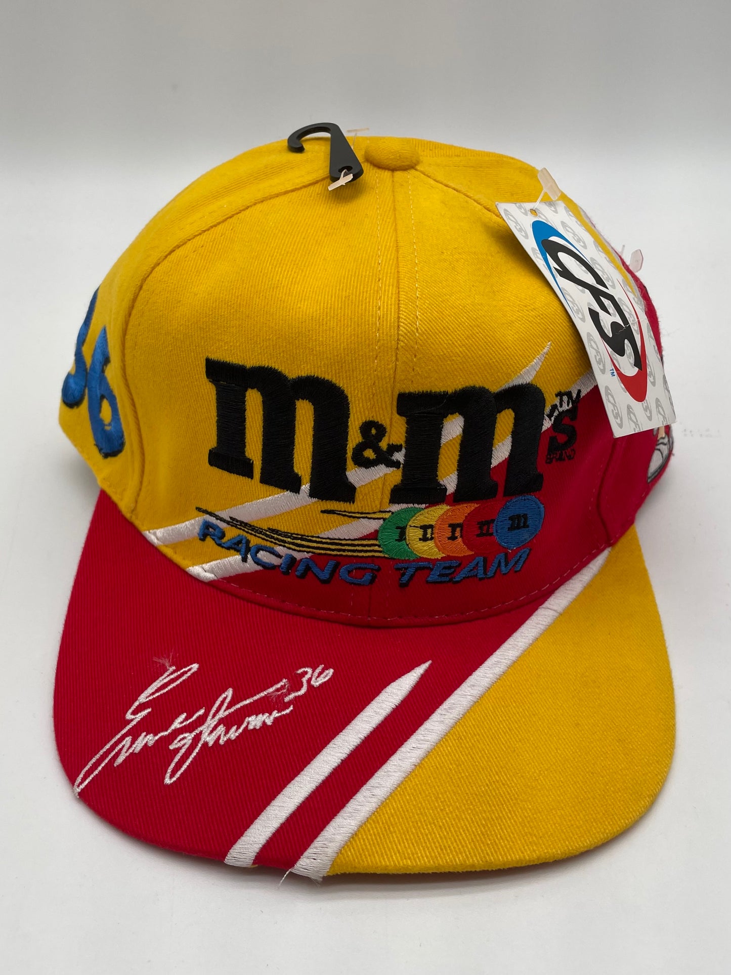 Vintage Ernie Irvan M&Ms Racing Hat