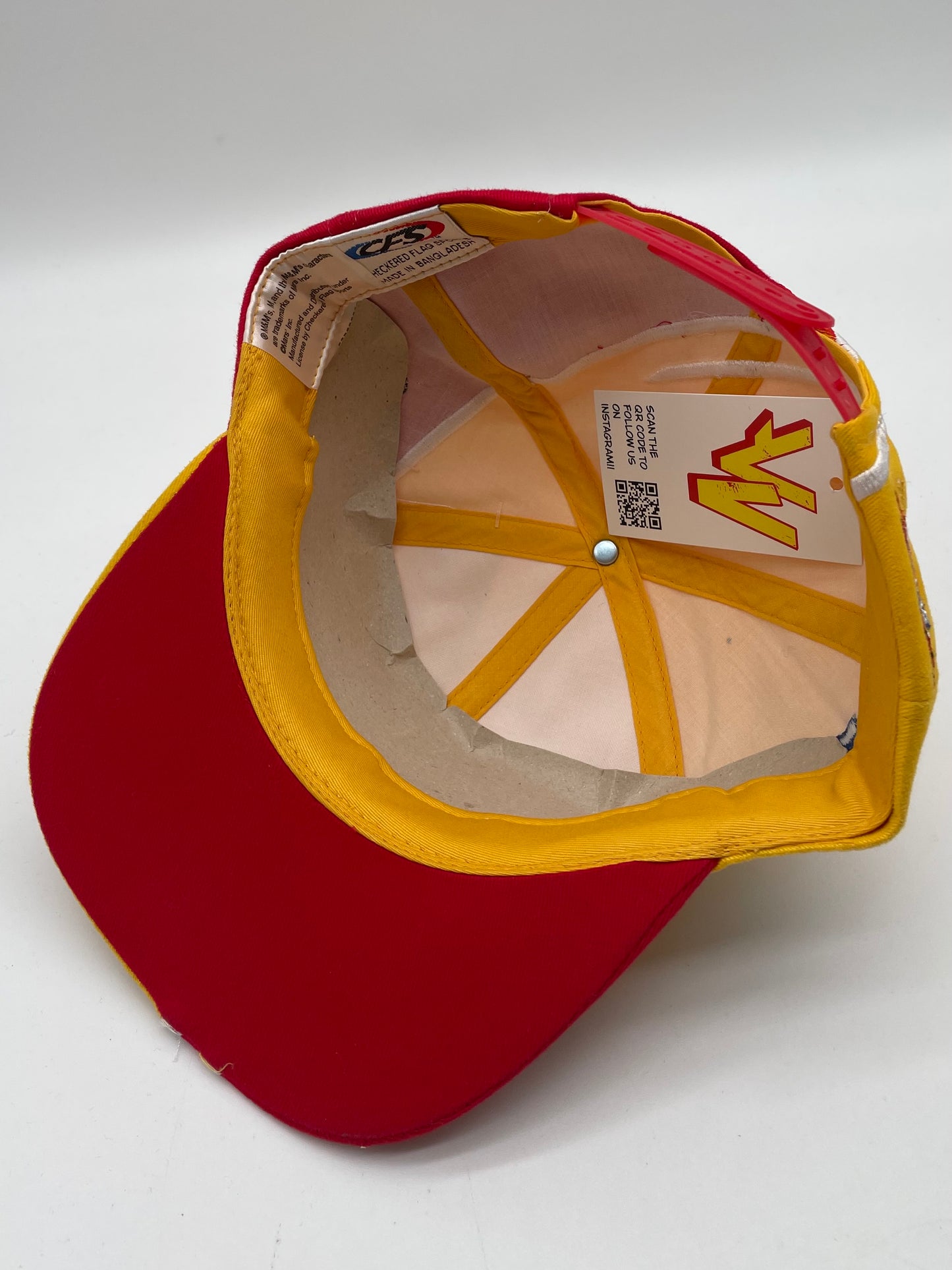 Vintage Ernie Irvan M&Ms Racing Hat