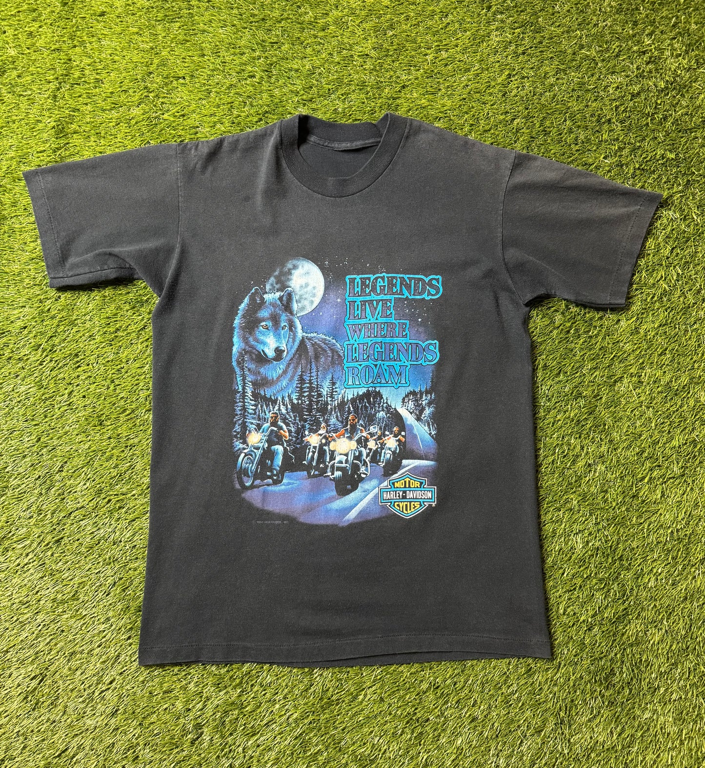 Vintage 1991 Harley Davidson Daytona Bike Week T Shirt