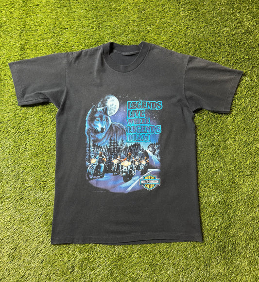 Vintage 1991 Harley Davidson Daytona Bike Week T Shirt