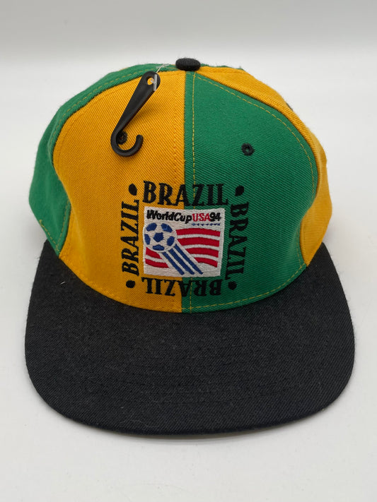 Vintage 1994 Brazil World Cup Nutmeg Hat