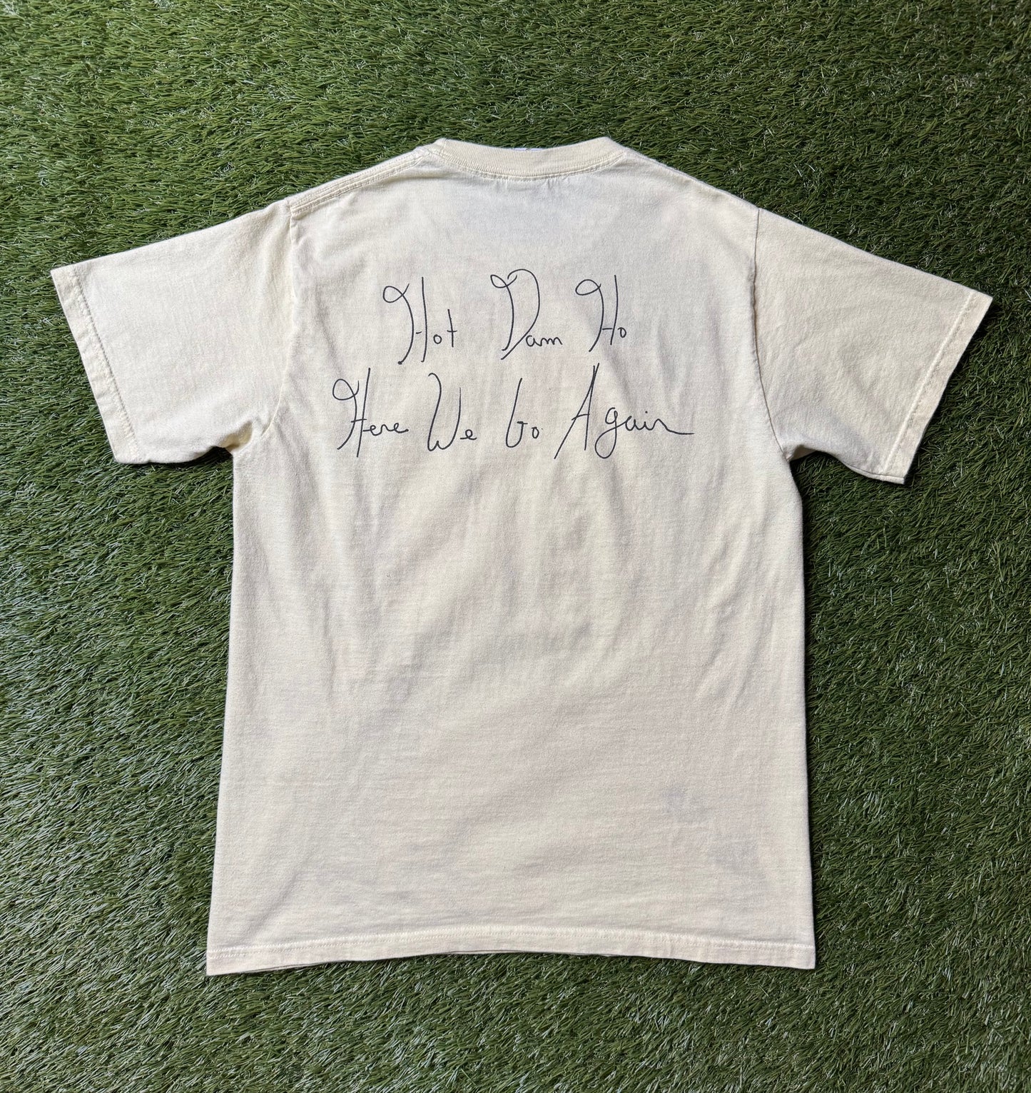 Supreme Lil Kim Tee Pale Yellow
