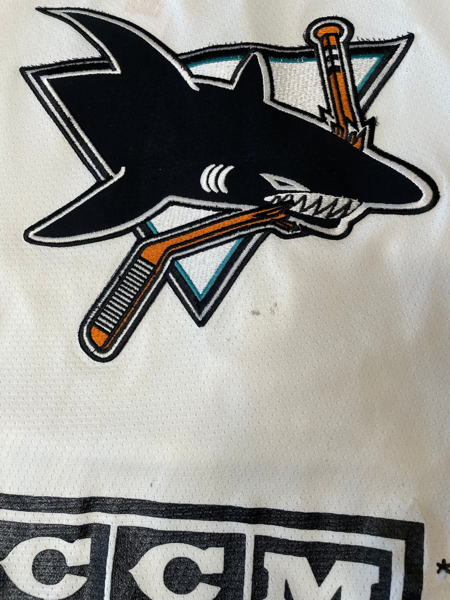 Vintage CCM San Jose Sharks Practice Jersey