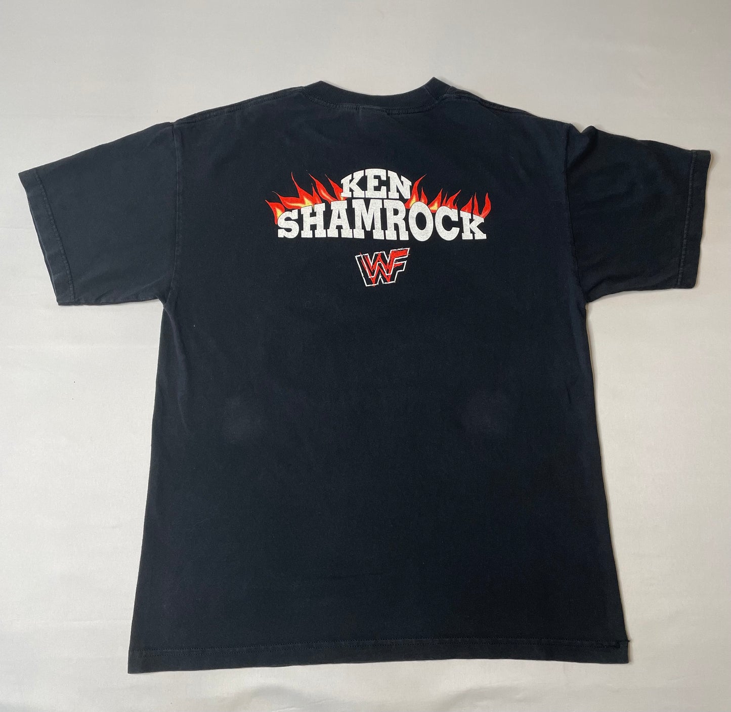 Vintage 1998 Ken Shamrock WWF T Shirt