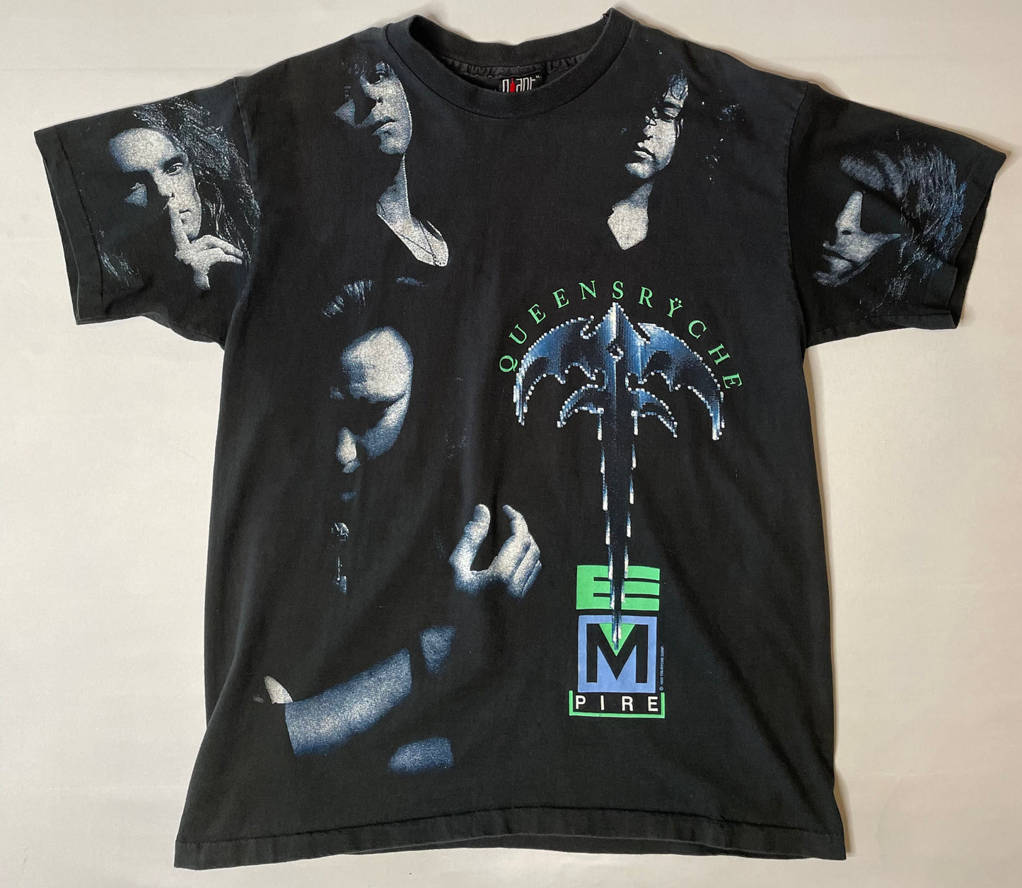 Vintage Queensryche AOP Band T Shirt