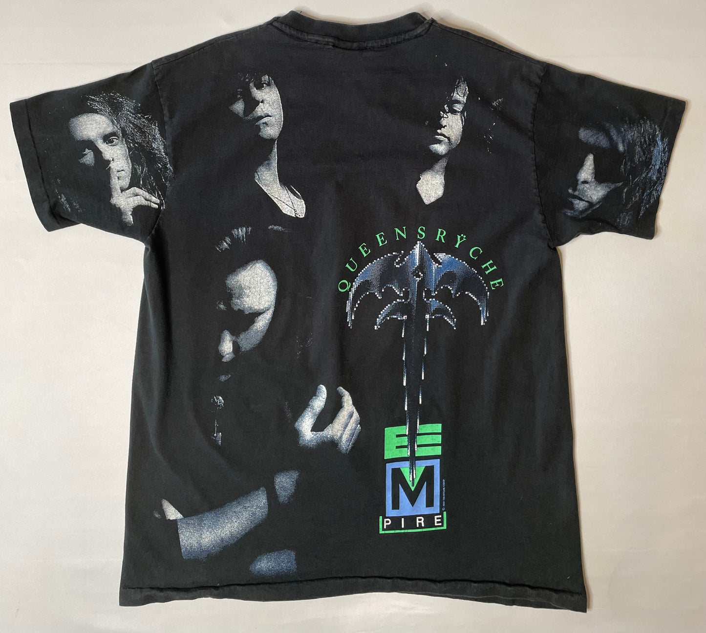 Vintage Queensryche AOP Band T Shirt