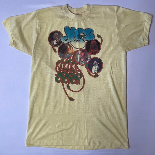 Vintage 1977 Yes Band T Shirt