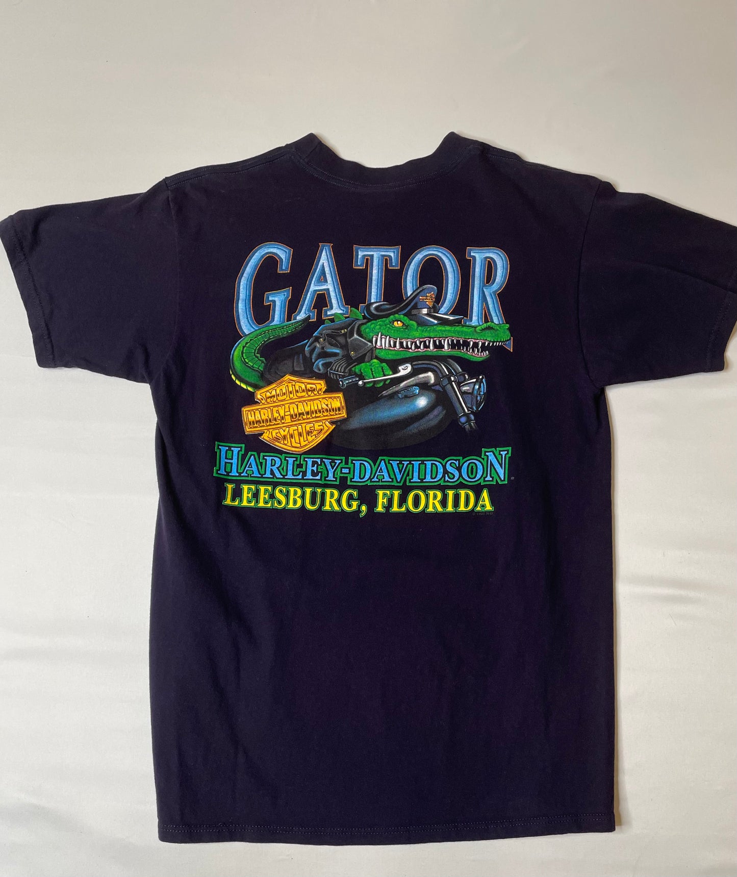 Vintage Harley Davidson FL Gator T Shirt