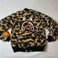 Bape Shark MA-1 Camo Bomber Flying Jacket