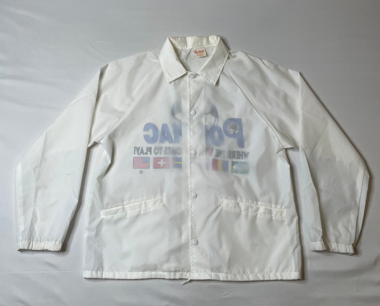 Vintage Pontiac World Cup Coaches Jacket