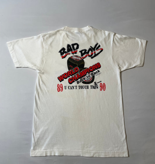 Vintage Bad Boys World Champs White T Shirt