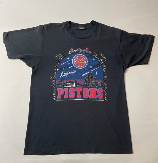 Vintage 90's Detroit Pistons Skyline T Shirt