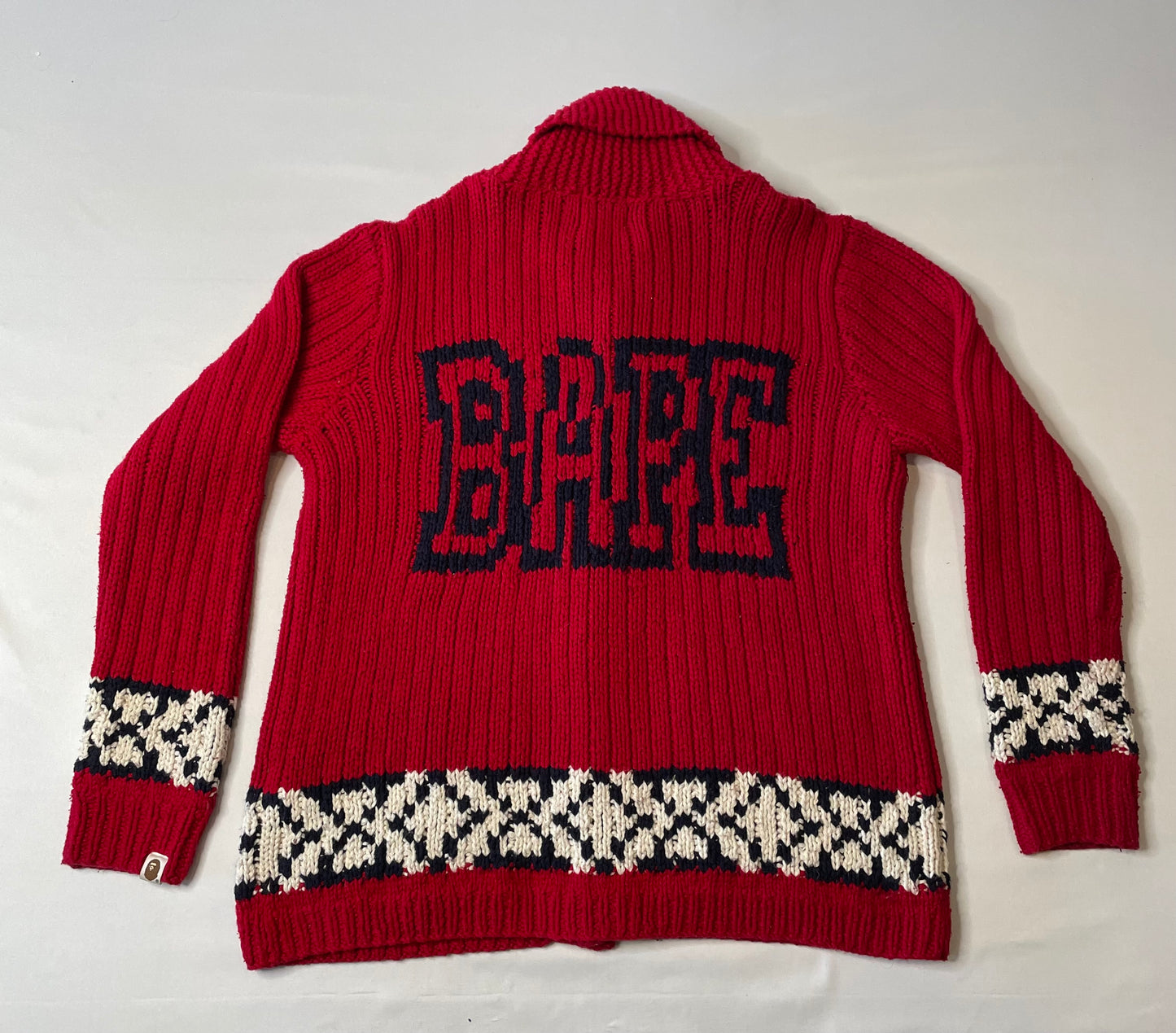 Bape Cowichan Knit Sweater