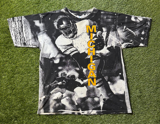 Vintage U of M AOP T Shirt