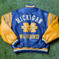 Vintage 90's Mirage U of M Leather Jacket