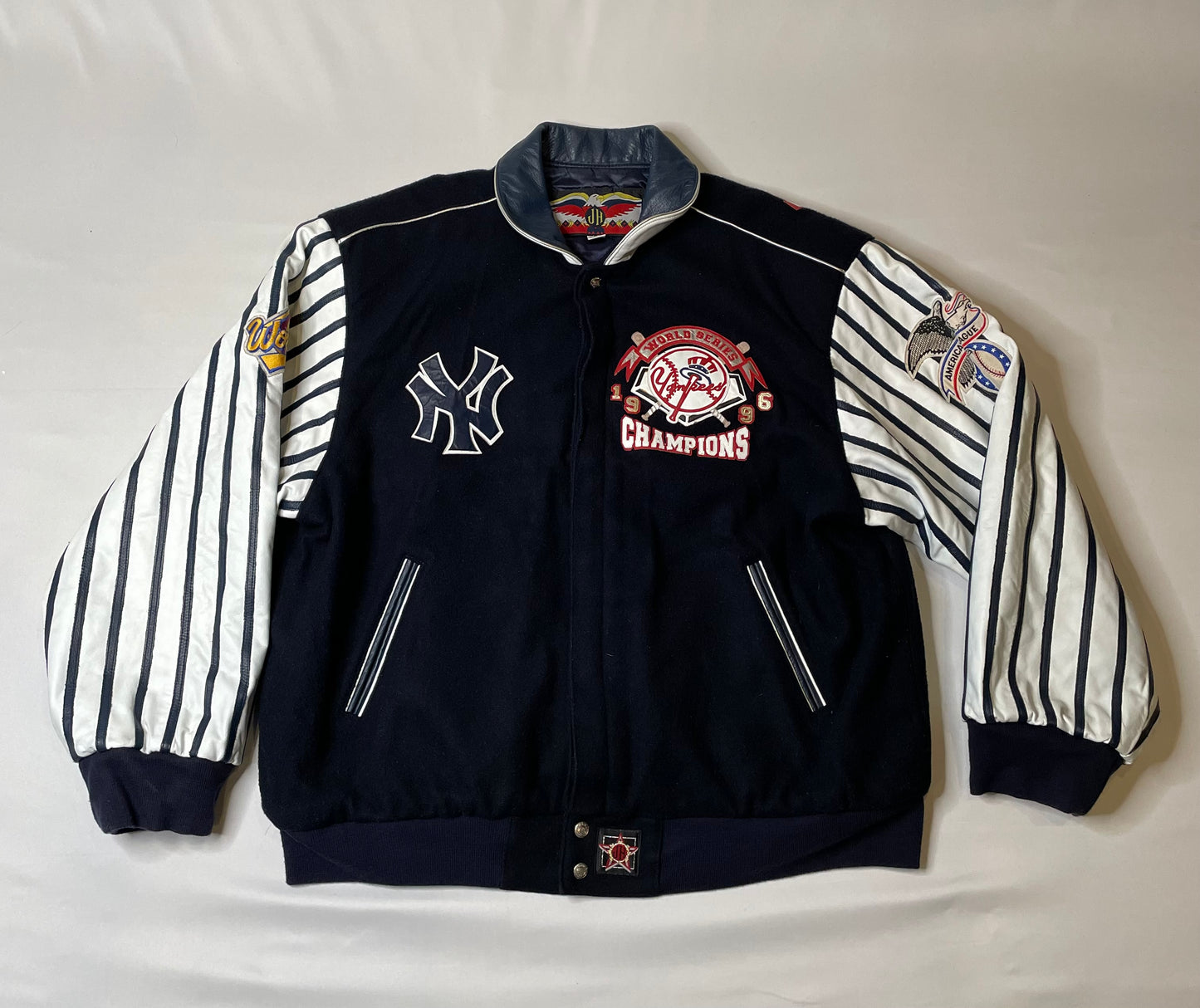 Vintage Jeff Hamilton 1996 New York Yankees Championship Jacket