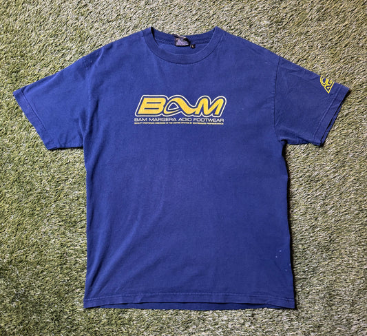 Vintage 90's Bam Margera Adio Footwear T Shirt