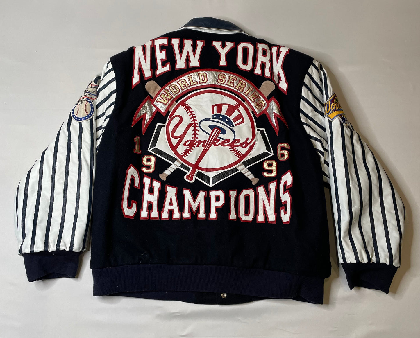 Vintage Jeff Hamilton 1996 New York Yankees Championship Jacket