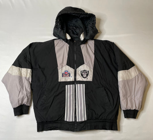 Vintage 90's Oakland Raiders Reversible Jacket