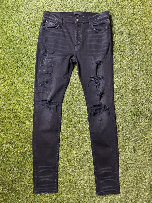 Amiri Black Jeans
