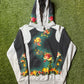 Supreme Jean Paul Gaultier Floral Print Hooded Sweatshirt