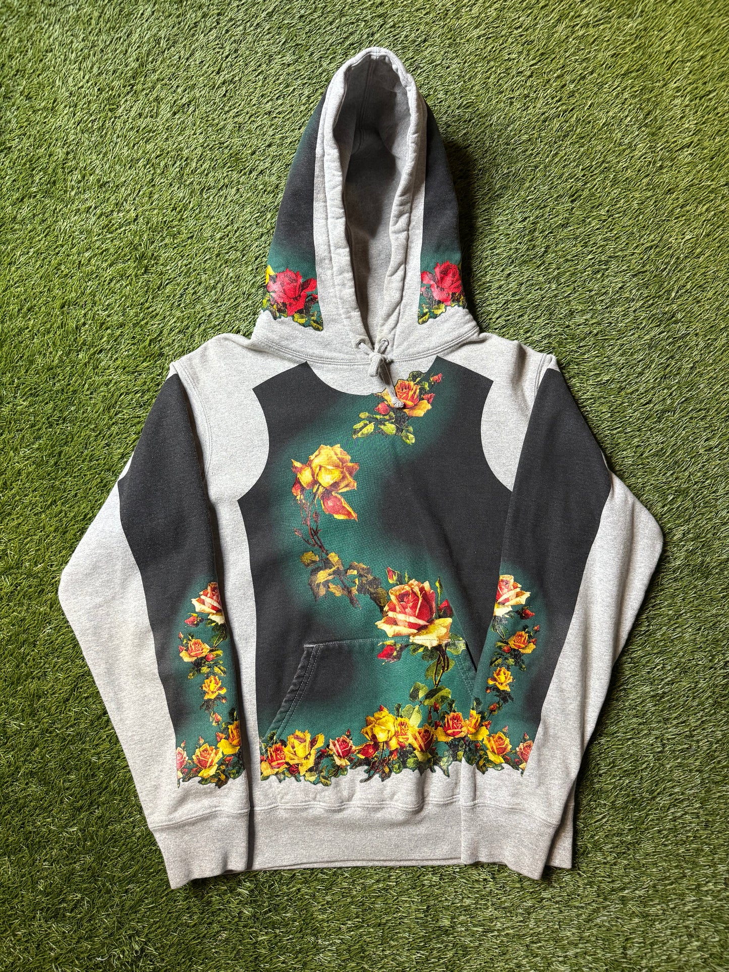 Supreme Jean Paul Gaultier Floral Print Hooded Sweatshirt