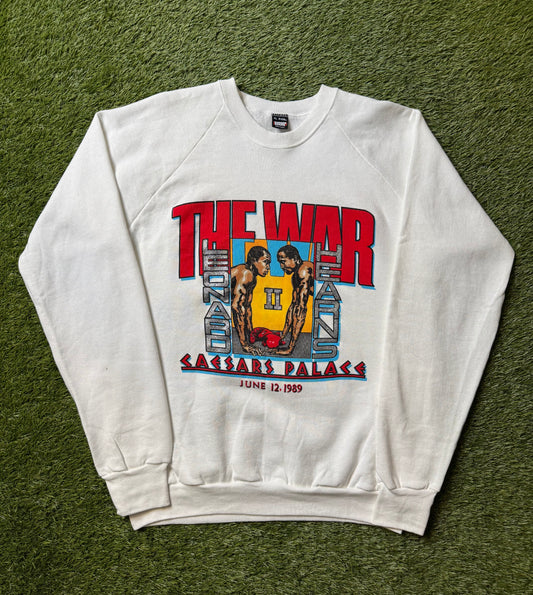 Vintage 1989 "The War" Boxing Crewneck