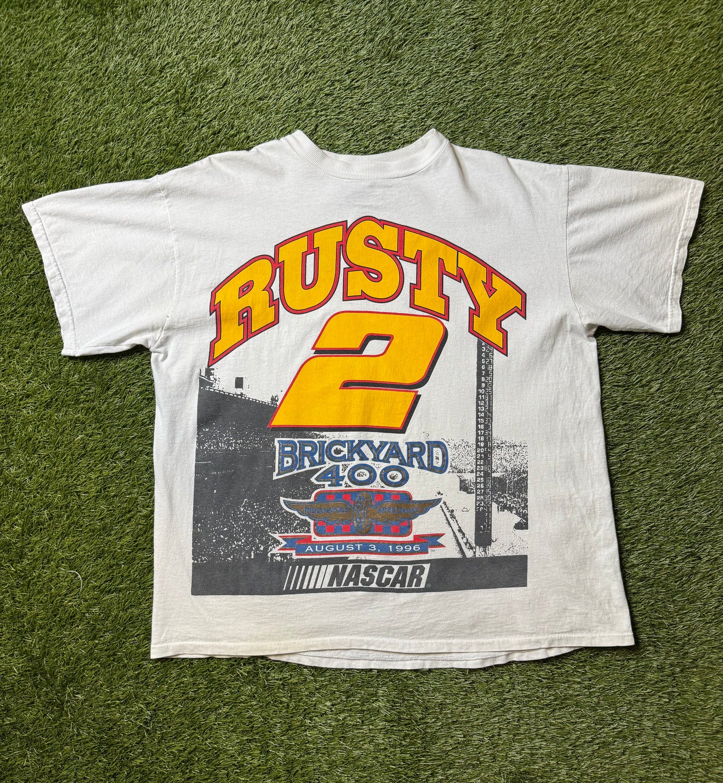 Vintage 1996 Rusty Wallace Racing T Shirt