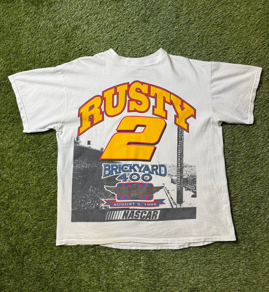 Vintage 1996 Rusty Wallace Racing T Shirt