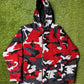 Supreme Nike Arc Corduroy Hooded Jacket Red Camo