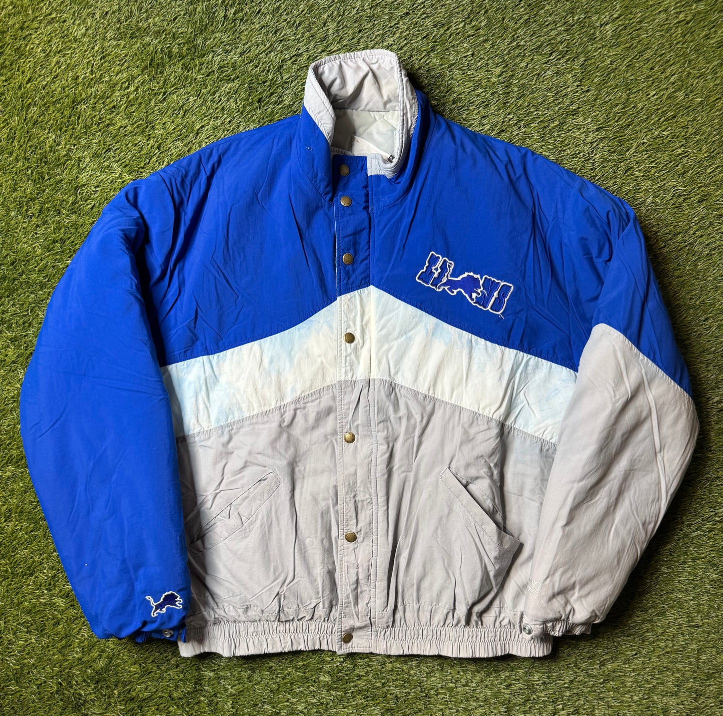 Vintage 90's Detroit Lions DeLong Jacket