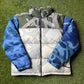 KAWS x The North Face Retro 1996 Nuptse Jacket KW Moonlight Ivory Nuptse Print