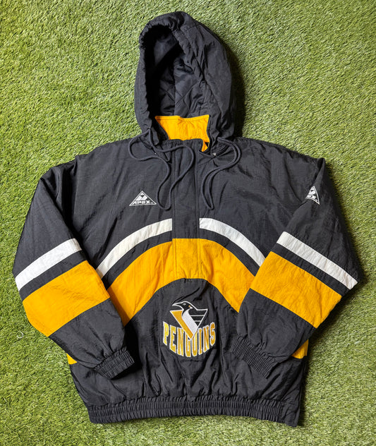 Vintage 90's Pittsburgh Penguins Apex Puffer Jacket