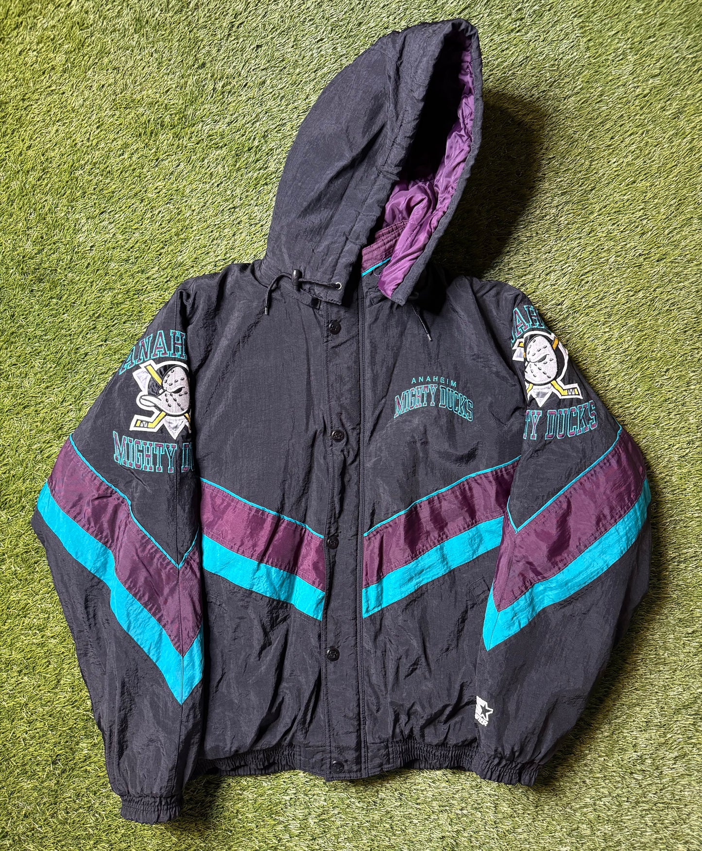 Vintage 90's Mighty Ducks Puffer Jacket
