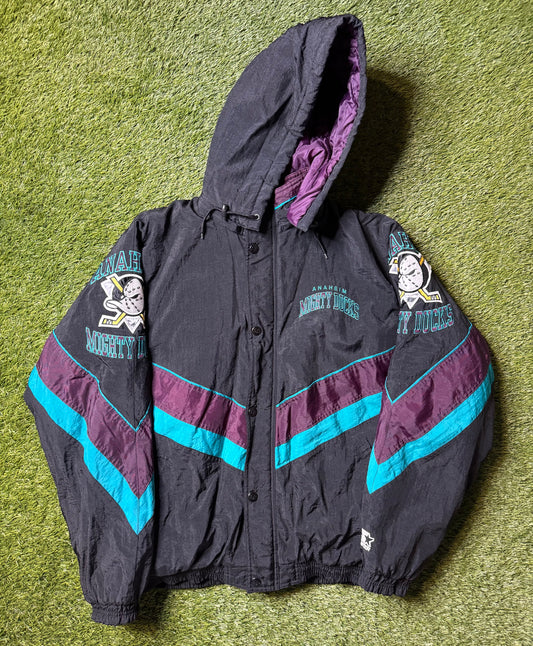 Vintage 90's Mighty Ducks Puffer Jacket