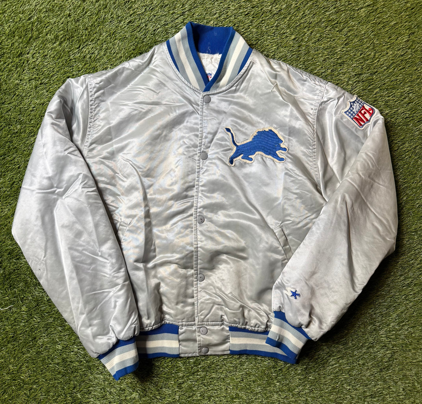 Vintage 1990's Detroit Lions Starter NFL Jacket