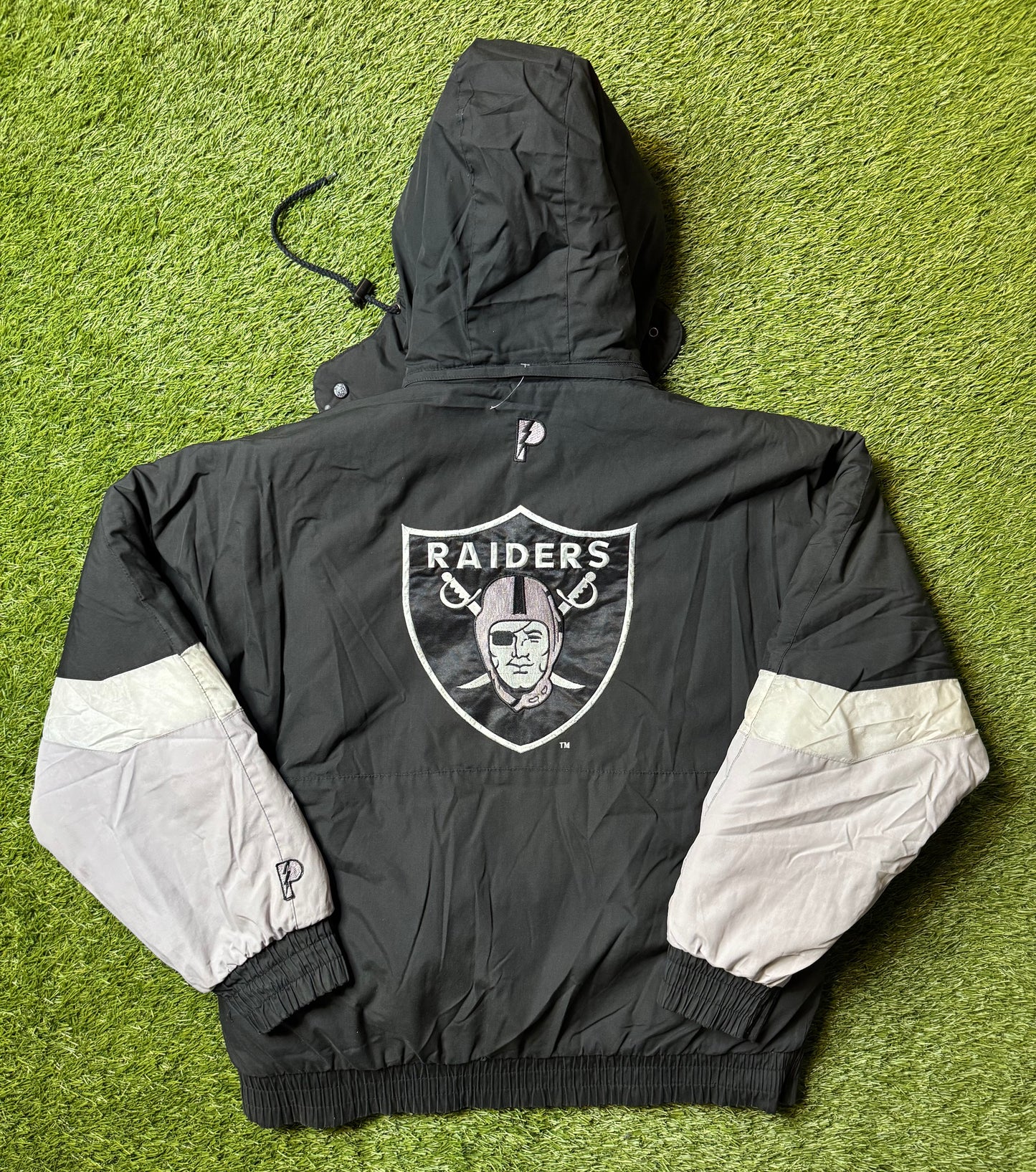 Vintage 90's Oakland Raiders Pro Player Jacket